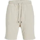Jack & Jones Jpstgordon Bradley Sweat Shorts Mid Noos - Cream - M