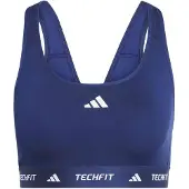 Adidas Urheilurintaliivit 'TECHFIT' tummansininen / valkoinen