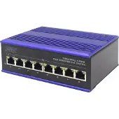 Digitus INDUSTRIAL 8-PORT FAST ETHERNET POE SWITCH DIN RAIL, EXTENDED TEMP. RANGE (DN-650108)