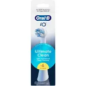 Oral-B Replaceable toothbrush heads | iO UltimateClean | Heads | For adults | Number of brush heads included 6 | White