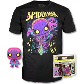 Funko POP! Pop And Short Sleeve T-shirt Spiderman Monivärinen L