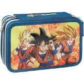 Safta Dragon Ball 12.5x19.5x5.5 Cm Triple Kynäkotelo