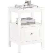 SoBuy yöpöytä fbt131-w