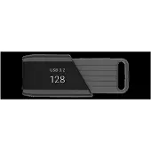 PNY Attaché X, 128 GB, USB A-tyyppi, 3.2 Gen 1 (3.1 Gen 1), 130 MB/s, Liuku, Musta (P-FD128ATTX-GE)
