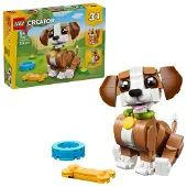 LEGO Søde Dyr: Legesyg Hundehvalp 31382 - Brown - ONE SIZE