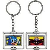 Fanatic - Sonic The Hedgehog - Spinning Keyring - Avaimenperä