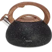 Klausberg KETTLE WITH WHISTLE 2.7L KB-7282 GRANITE WOOD