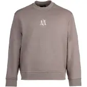 Armani Exchange for man. XM000368AF10818U6107 Beige crew neck sweatshirt (XL), Casual, Sport, Grey, Cotton, Multisport