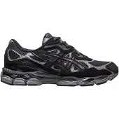 Asics Matalavartiset tennarit 'Gel-Nyc' musta / hopea