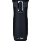 CONTIGO West Loop Autoseal -matkamuki, ruostumattomasta ter ksest valmistettu termospullo, vuotamaton kahvimuki, BPA-vapaa, helposti puhdistetta