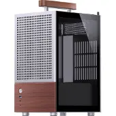 Jonsbo T6 Silver, ikkunallinen Mini-ITX -kotelo, hopea