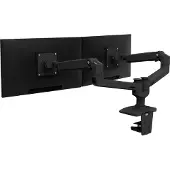 Ergotron LX Dual Side-by-Side Arm -monitorivarsi, mattamusta