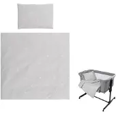 Lorelli lasten vuodevaatesetti Little Bear Grey, 75x75 cm, 5 kpl