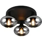RL LIVE YOUR LIGHT Divina kattovalaisin ø39cm 3-os E14 mattamusta/savu