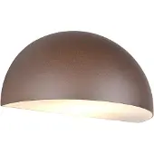 TRIO Lighting Ulkoseinävalaisin Maas, himmennettävä, Ruskea/ruoste, Alumiini, Skandinaavinen