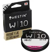 Westin W10 13-Braid Pink 0,10mm/6,1kg Kuitusiima 110m, Cast'N Jig Pickled Pink