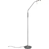 TRIO Monza LED lattiavalaisin 145cm 12W 2300+3000+4000K harjattu teräs