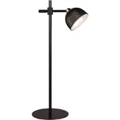 TRIO Leuchten Led pöytävalaisin Maxima, himmennettävä, Musta, Olohuone/ruokailutila, Synteettinen materiaali, Moderni, lukulamppu