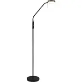 TRIO Leuchten Led lattiavalaisin Moreno, himmennettävä, Musta, Olohuone/ruokailutila, Metalli