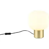 TRIO Lighting Pöytävalaisin Diva, Valkoinen/opaali, Olohuone/ruokailutila, Lasi