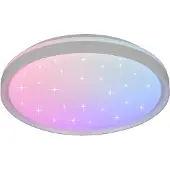 TRIO Solit LED kattovalaisin ø39cm mattavalkoinen starlight RGB 2700 – 6500K