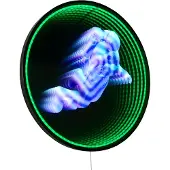 TRIO Duke LED seinävalaisin 60 cm mattamusta 6500K