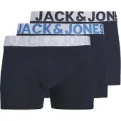 Jack & Jones Bokserishortsit 'JACCONOR' laivastonsininen / vaaleansininen