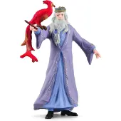 Schleich Dumbledore ja Fumseck -figuriini, Harry Potter, lapsille alkaen 6-vuotiaille, 42637 Harry Potter, WIZARDING WORLD -universumi