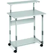 Durable SYSTEM Computer Trolley 80 VH grau5 silber (371810)