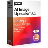 Nero AI Image Upscaler 365, Grafiikkaeditori, Monikielinen, 1 lisenssi(t), Elektroninen ohjelmistolataus (ESD) (EMEA-12800211)