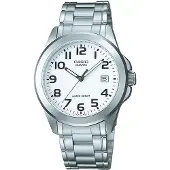 Casio Naisten kello MTP-1259PD-7BEG Collection Valkoinen/Teräs Ø32