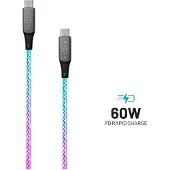 FIXED 60W USB-C/C 1,2m valaiseva LED-kaapeli