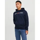Jack & Jones Jjecorp Old Logo Sweat Hood Noos - Navy - XXL
