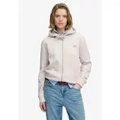 Superdry Collegetakki vaaleanharmaa
