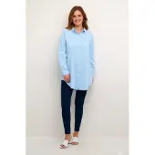 Kaffe Kanaya Shirt Tunic - Blue - 34