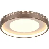 TRIO Lighting Led Solea, Ruskea/ruoste, Olohuone/ruokailutila, Synteettinen materiaali, Moderni
