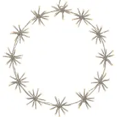 Star Trading Flower Ring 50cm valokoriste