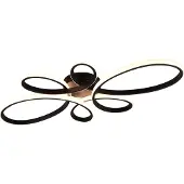 TRIO Lighting Led Fly, himmennettävä, Musta, Olohuone/ruokailutila, Metalli, Moderni