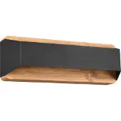 TRIO Lighting Led seinävalaisin Arino, himmennettävä, Musta, Olohuone/ruokailutila, Metalli, Moderni