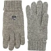 Hestra Basic Wool Glove Grey Arkikäsineet 11