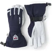 Hestra Army Leather Heli Ski 5-finger Marine Lasketteluhanskat 5