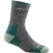 Darn Tough Women's Hiker Micro Crew Midweight Hiking Sock Cushion Slate Retkeilysukat 41-43