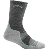 Darn Tough Light Hiker Micro Crew Lightweight WithCushion Women Slate - L