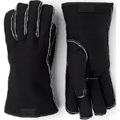 Hestra Gauntlet Fleece Liner 5-Finger Black Ulkoiluhanskat 7