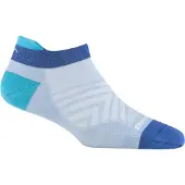 Darn Tough Women's Run No Show Tab Ultra-Lightweight Sky Urheilusukat L (41-42.5)