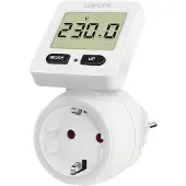 Logilink EM0004, LCD, AC, 16 A, 3600 W, 58 mm, 91 mm