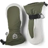 Hestra Women's Heli Ski Female Mitt Olive/Offwhite Lasketteluhanskat 9