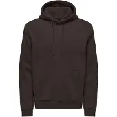Only & Sons Collegepaita 'ONSConnor' tummanruskea