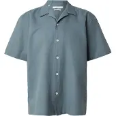 Selected Slmrlxclay Linenblend Ss Shirt Res Noos - Green - S
