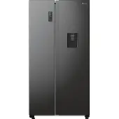 Hisense Side by Side RS711N4WFD (musta inox)